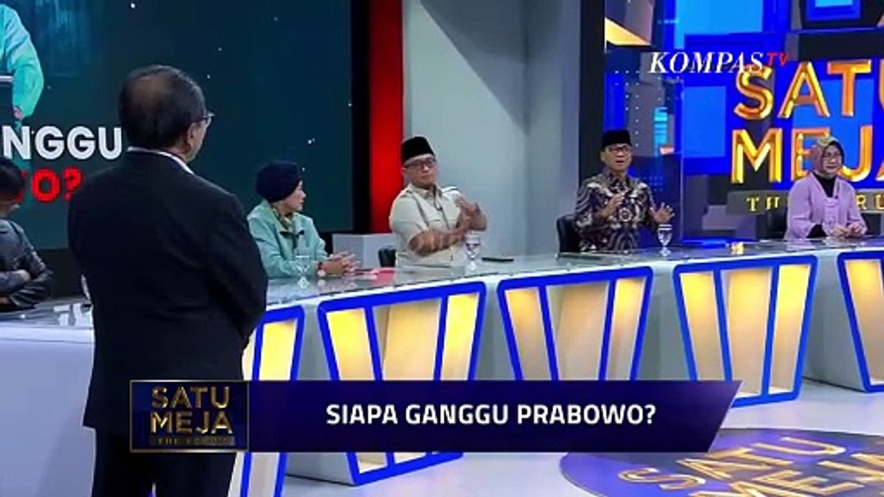 Pernyataan Jangan Ganggu Prabowo, Yandri: Tenang! Prabowo Presiden Semua Anak Bangsa | SATU MEJA