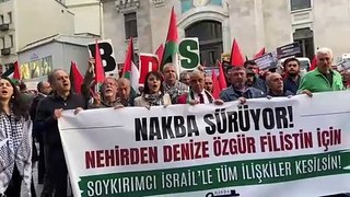 Nakba’nın yıl dönümü İstanbul'da anılıyor: Nakba bitecek, Filistin halkı geri dönecek