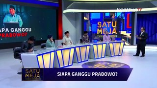 Narasi Prabowo Dinilai Tidak Tepat, Adian: Saran Saya, Prabowo Lebih Baik Joget Saja | SATU MEJA