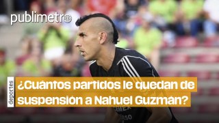 ¿Cuántos partidos le quedan de suspensión a Nahuel Guzmán?