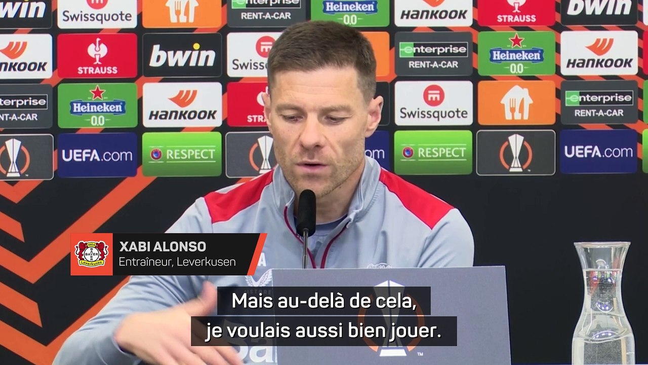 Xabi Alonso : "Nous avons la possibilité de réaliser une saison historique"