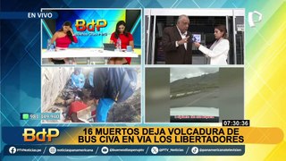 Tragedia en Ayacucho: Empresa Civa señala que están sujetos a investigaciones  tras fatal accidente en vía Los Libertadores