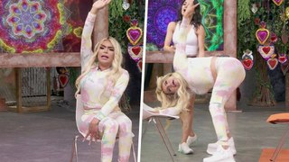 Wendy Guevara tomó clases de yoga para lograr la flexibilidad de Thalía