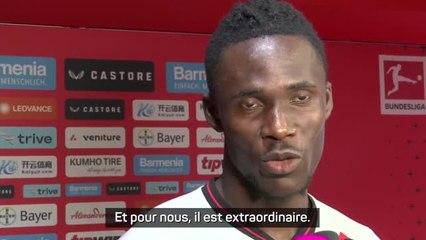 Leverkusen - Kossounou : "Xabi Alonso est extraordinaire, c'est un grand entraîneur"