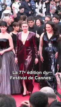 Ce mardi, la 77e édition du célèbre Festival de Cannes s'est ouverte avec la montée des marches.