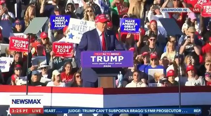 Président Trump dans le New Jersey : « Comme vous pouvez le constater aujourd'hui, nous élargissons la carte électorale car nous allons officiellement jouer dans l'État du New Jersey.  Nous allons gagner l'État du New Jersey.