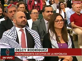 Vpdta. Delcy Rodríguez: El sistema sionista pretende imponerse sobre la voluntad del mundo entero
