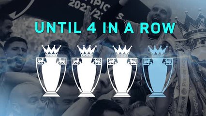 Manchester City: one game from four in a row