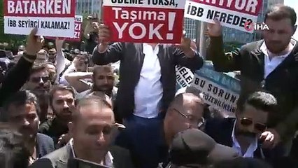 İETT otobüs sahipleri Ekrem'e isyan etti!