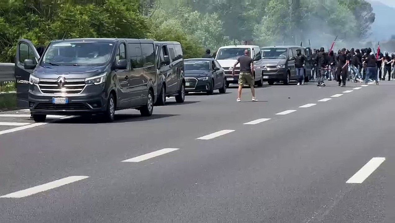 Atalanta - Juve, scontri tra tifosi prima della finale di Coppa Italia