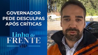 Eduardo Leite afirma que doações podem prejudicar comércio local do RS | LINHA DE FRENTE
