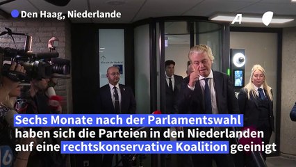 Niederlande: Parteien einigen sich auf Regierungskoalition