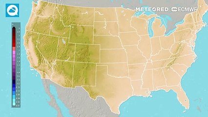 Large amounts of rain in gulf coast