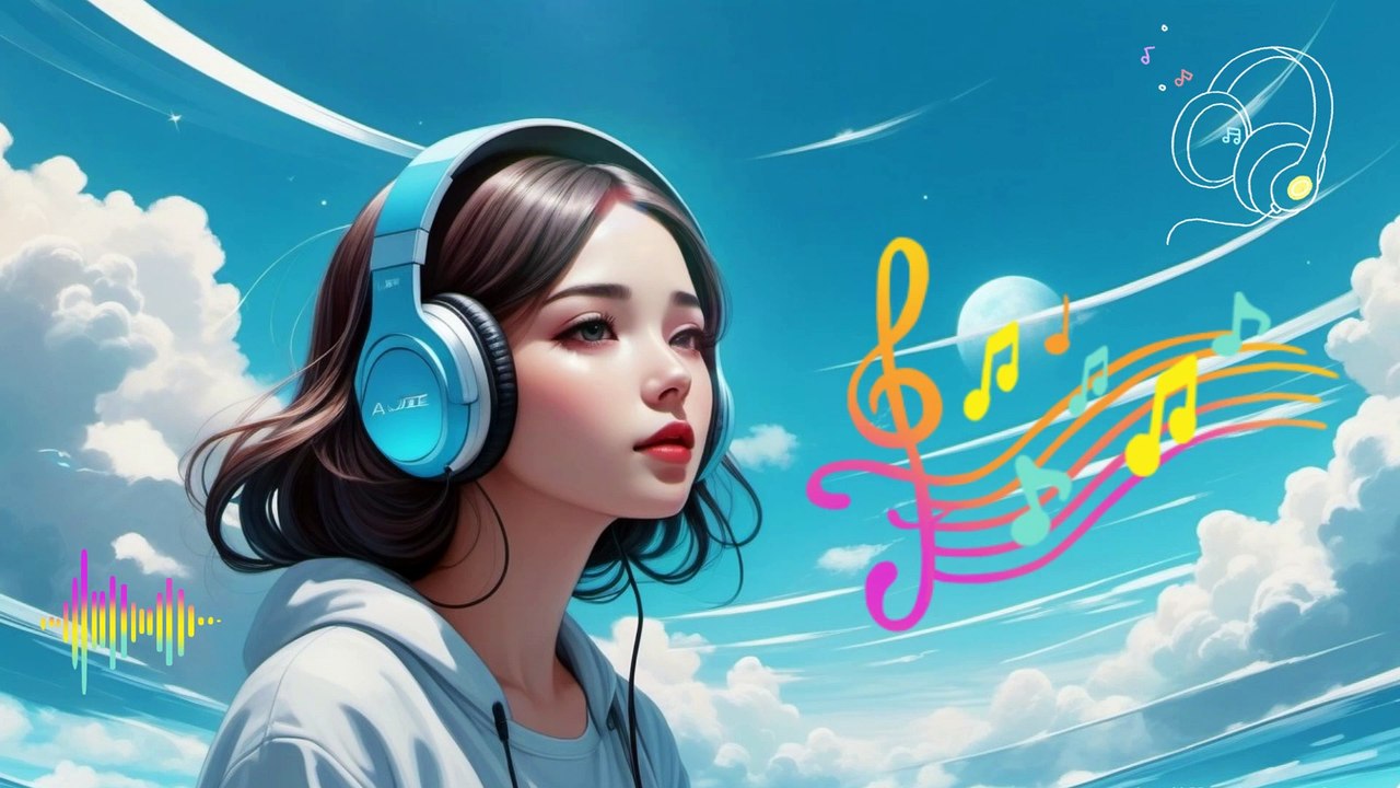 Echoes Across the Azure Sky 03 | Relaxing Lofi Beats For Relax, Chill, Study, Sleep & Motivation