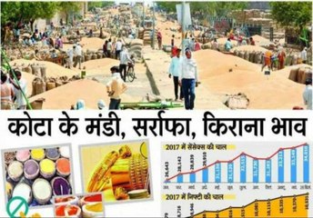 Kota Mandi : चना , धनिया और लहसुन में तेजी