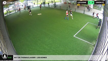 But de Thomas LAGIER - LES GONES