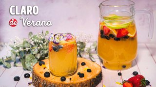 Cómo hacer refrescante CLARO DE VERANO ¡En solo 15 minutos! | Recetas de bebidas | Cocina Vital