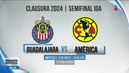 América vs Chivas: Duelo épico por el pase a la Final |  Imagen Deportes