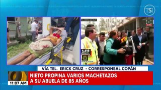 Joven ataca a su abuela en Copán