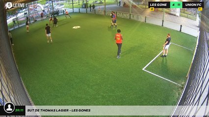 But de Thomas LAGIER - LES GONES