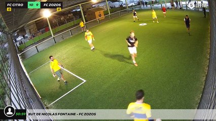 But de Nicolas Fontaine - FC ZOZOS