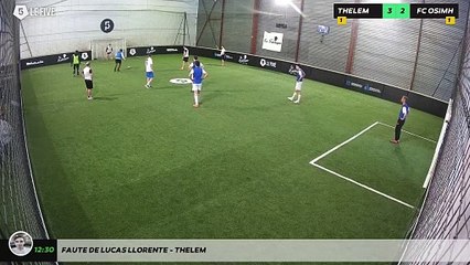 Faute de Lucas Llorente - THELEM