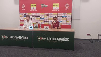 Descargar video: Lechia kontra Arka. Szymon Grabowski: Jesteśmy pewni siebie. Mam nadzieję, że śnieg nie spadnie