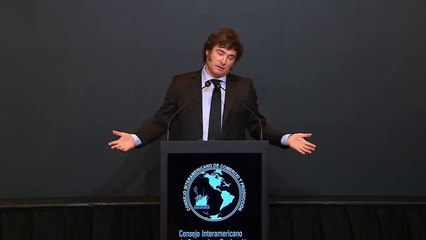 Milei: "A 'Toto' lo voy a llamar chanchito de yeso, porque para sacarle un mango hay que romperlo todo"