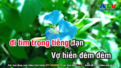 09.Karaoke  Hỏi Anh Hỏi Em - Tone Nữ- Nhạc Sống - ATV Karaoke