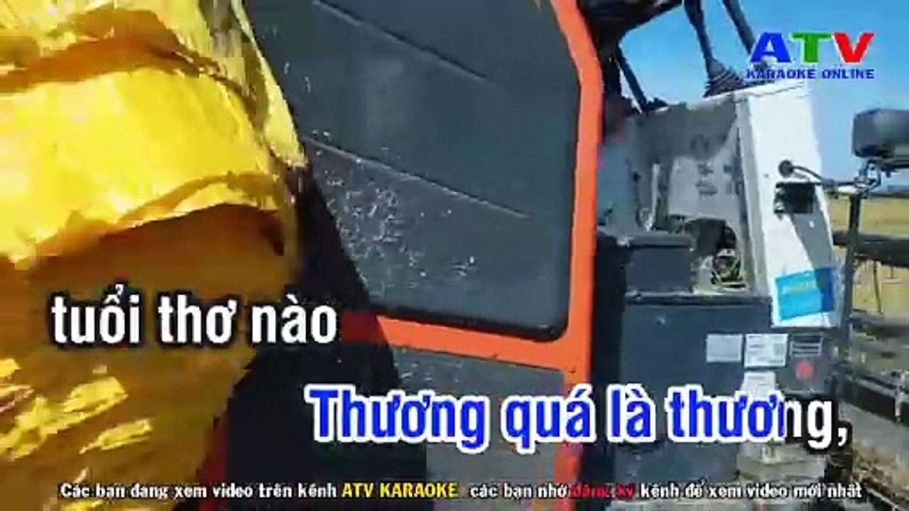 12.Karaoke  Hình Bóng Quê  Nhà - Tone Nam - Cha Cha Cha Karaoke - ATV Karaoke