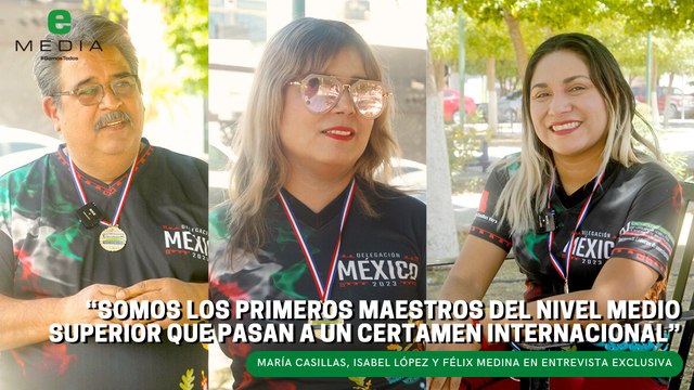 Docentes de Cbtis 132 representarán a Latinoamérica en certamen internacional.