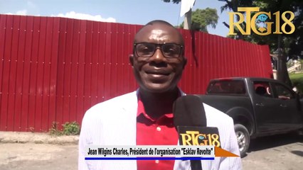 Youn nan siyatè akò Montana Jean Wilgins Charles di yap sipòte ansyen PM Dr. Garry Conille