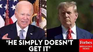 'He Failed': Biden Laces Into Trump, Claiming He Failed To Increase American Exports