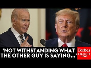 Biden Responds To Trump, GOP Critics' Over Claims About Electric Cars
