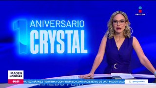 Imagen Noticias con Crystal Mendivil cumple su primer aniversario