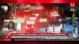 Caty Monreal acusa a Alessandra Rojo de la Vega de usar atentado con fines políticos