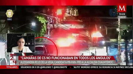 "Lo que hace la fiscalía es ayudar a los agresores a huir": Alessandra Rojo de la Vega