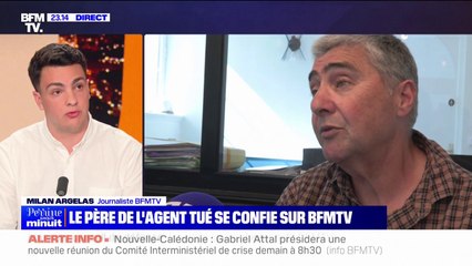 Ce qu'a confié le père d'Arnaud Garcia, agent tué lors de l'attaque du fourgon pénitentiaire, à BFMTV