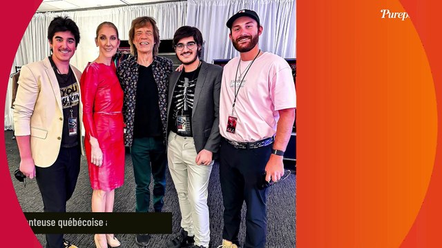 PHOTOS Céline Dion en famille : ses jumeaux Nelson et Eddy (14 ans) posent avec une autre star planétaire