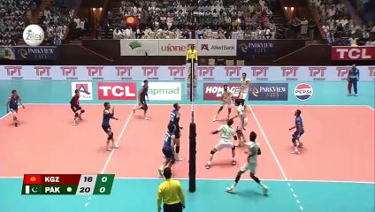 Full Highlights Pakistan vs Kyrgyzstan Match 12 2nd Engro Cava Volleyball Nations League 2024