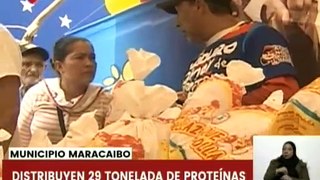 Zulia | Ciudadanos fueron beneficiados con la distribución de 29 toneladas de proteínas