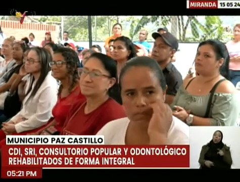 Gobierno regional rehabilita CDI, SRI, CP y consultorios odontológicos en el estado Miranda