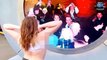 Viral Video: TikToker, OnlyFans Model Ava Louise Flashes Her Breasts at the New York-Dublin Portal