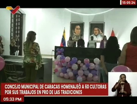 Caracas | Cultoras fueron homenajeadas por mantener vivas las tradiciones venezolanas