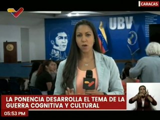 Caracas | Estudiantes de la UBV alzan su voz contra el genocidio del pueblo palestino