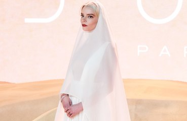 Anya Taylor-Joy never travels without her crystals