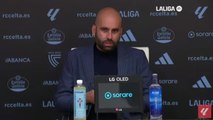 Rueda de prensa de Giráldez tras el Celta 2 Athletic 1