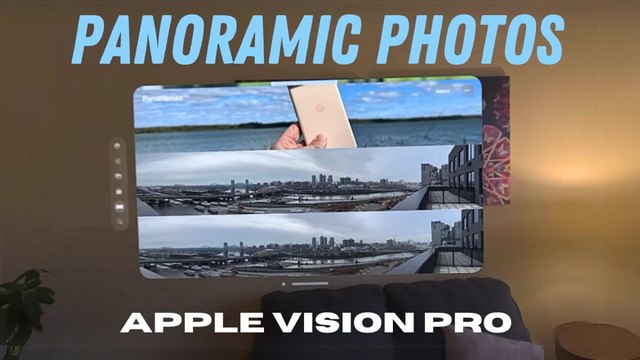 What Panoramic Photos Looks Like When Using Apple Vision Pro