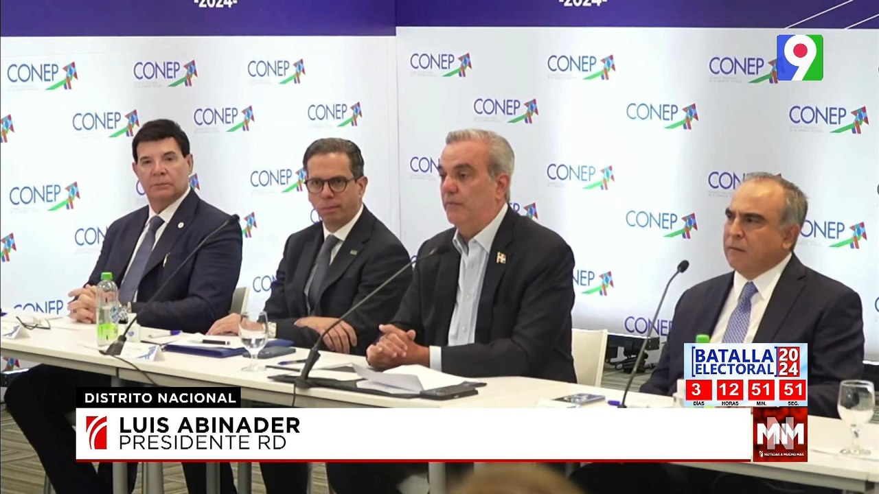 Abinader ante CONEP durante su gestión quedaron reformas pendientes | Noticias & Mucho MAS