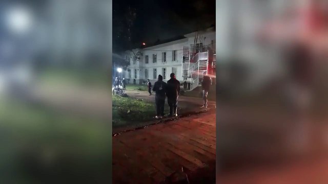 incendio en el Hospital Moyano con más de 60 pacientes evacuadas